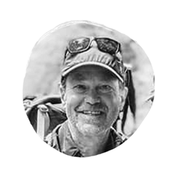 Black and white headshot of Mark Van Osdal